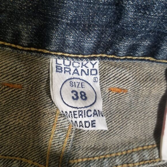 lucky brand by Gene Montesano slim bootleg 38 Made in USA - Picture 4 of 10